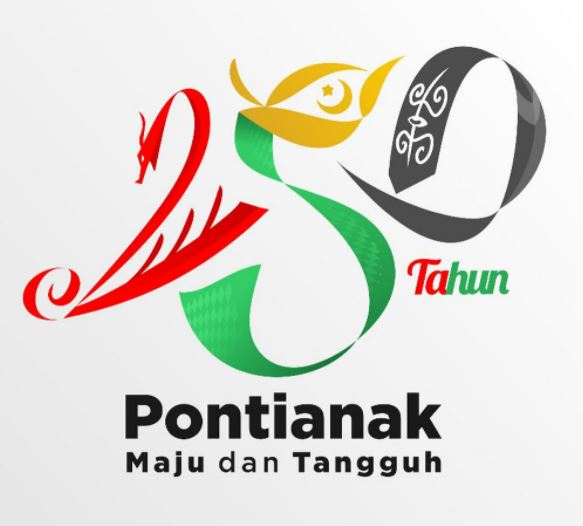 Download Logo Resmi HUT Kota Pontianak ke 250 Tahun 2021