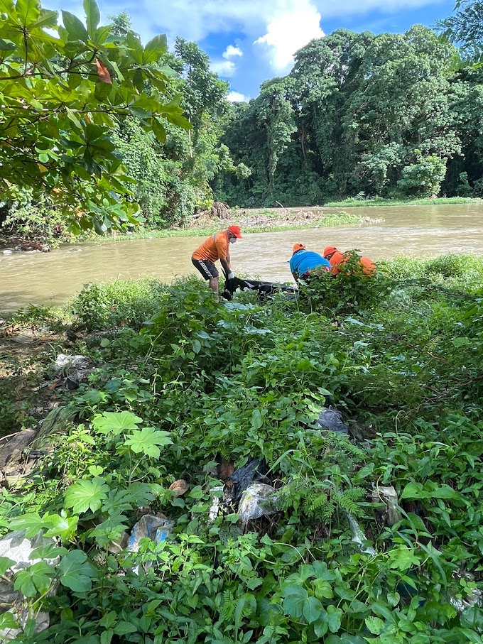 Recuperan cadáveres de dos personas estaban flotando en el río Yaque del Norte en Santiago 