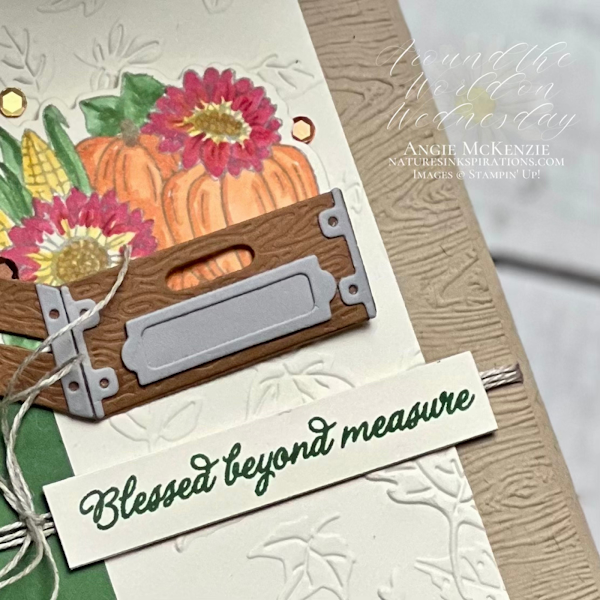 Stampin' Up! Rustic Crate card preview | Nature's INKspirations by Angie McKenzie
