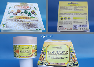 Kemasan Anti-Acne Brightening Herbal Day Cream