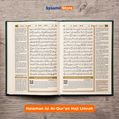 isi halaman al-quran haji dan umrah 