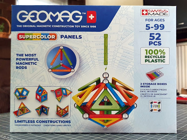 Geomag Super Color Panels Magnetic Construction Set box front