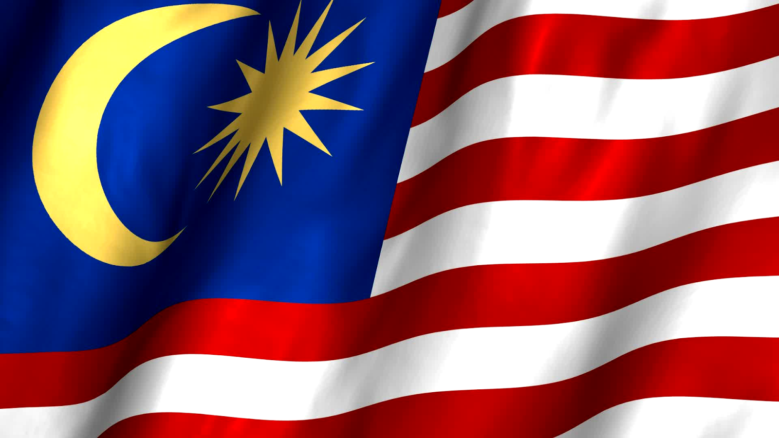  Lukisan  Gambar Bendera  Malaysia Berkibar Cikimm com