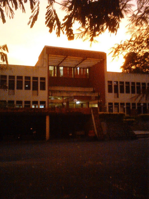 Sunset at CEDT Indian Institute of Science Bangalore