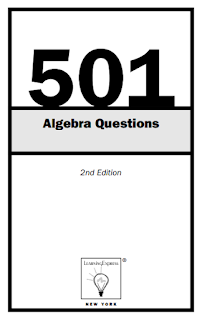 501 ALGEBRA QUESTIONS 2ND EDITION