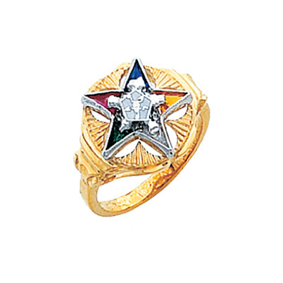 Order of the Eastern Star Ring