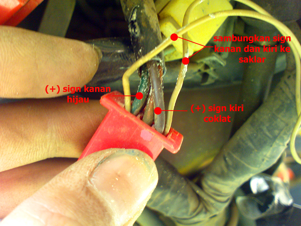 Tutorial Cara Memasang Lampu Hazard Di Sepeda Motor Rasendriya