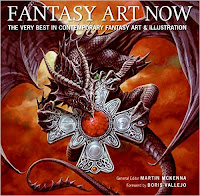 Image of Fantasy Art Now, 2012, hardback cover from Amazon site