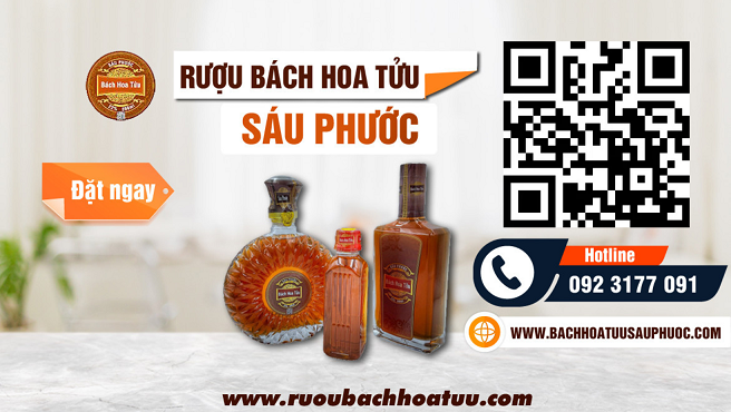 Địa chỉ bán rượu bách hoa tửu sáu phước tại hcm uy tín 2