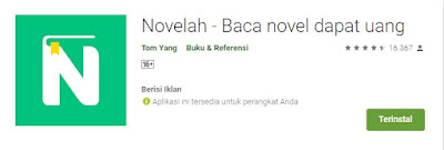 Cara mendapatkan uang dari novelah