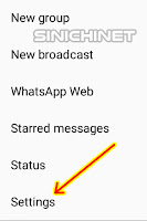  dimana anda sanggup mengetahui kapan terakhir kalinya pengguna WhatsApp lainnya mengakses a WhatsApp - Menonaktifkan Fitur Last Seen