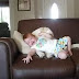 11 Month Old With Her Best Friend.