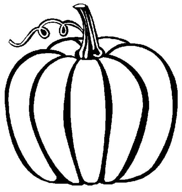 Fall Pumpkin Coloring Pages