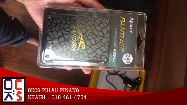 SOLVED : KEDAI REPAIR LAPTOP  OKCS PULAU PINANG | UPGRADE SSD 240GB MACBOOK PRO 13 A1278