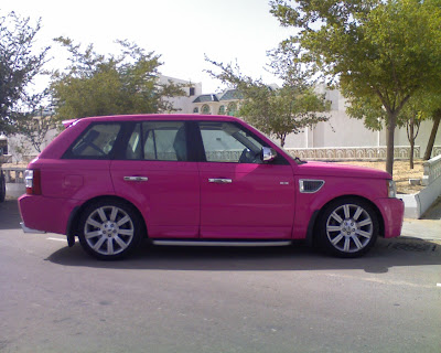 range rover pink