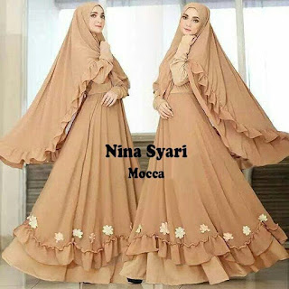 Gamis-Nina-Mocca