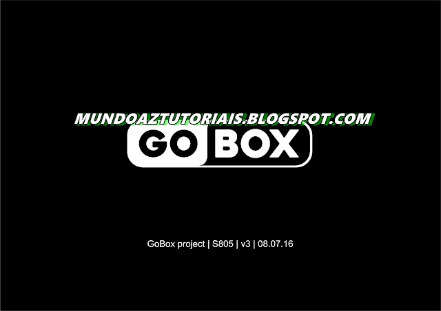 LANÇAMENTO DO NOVO RECEPTOR GOBOX INÉDITO CONFIRAM ! 26/08/2016