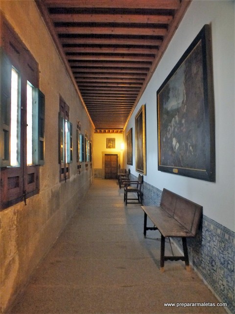 pasillos del monasterio del Escorial