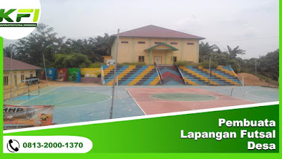 Pembuatan Lapangan Futsal Desa
