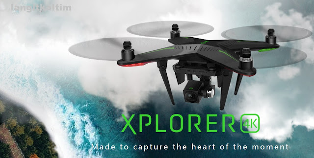 Review Drone Xiro Xplorer 4K Penantang Drone Xiaomi Mi 