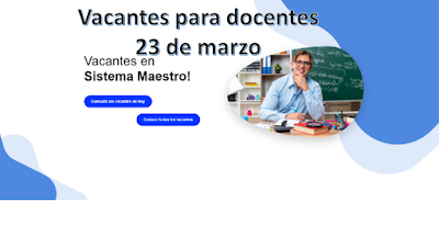 Desde el día 10 de enero de 2023 se reactivaron las vacantes para maestros en la plataforma virtual de empleos del Ministerio de Educación