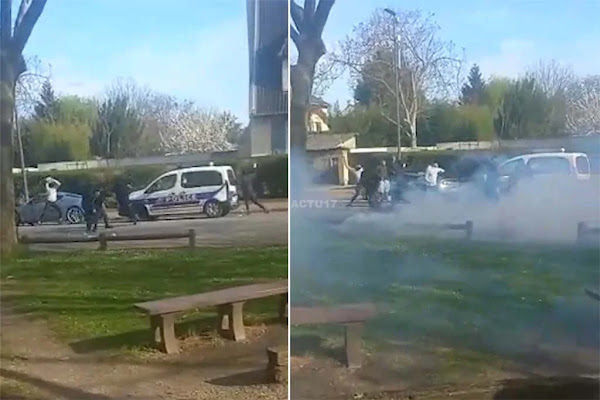 [VIDEO] « Tuez-les ! » : Des policiers attaqués par des dizaines d'individus à Sevran, deux agents blessés