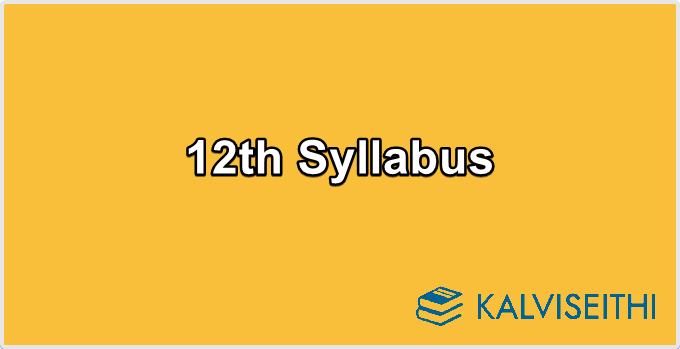 12th Syllabus