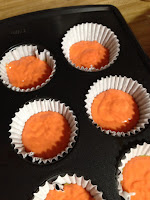 Candy Corn Cupcakes