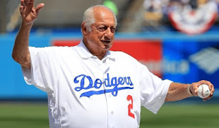 Picture of Laura's dad Tommy Lasorda