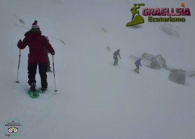 Circo de Peñalara con Raquetas de Nieve