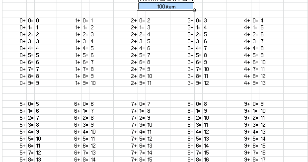 Cikgu ♥ love: Wajib Tahu;-Fakta Asas MATEMATIK (750 item)