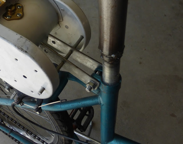 attaching rack to seat tube