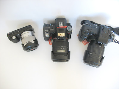 sony alpha nex slt a33 a700 camera comparison