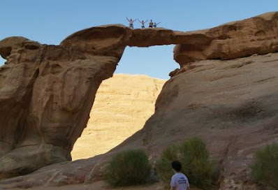 Wadi Rum, Umm Fruth Rock Bridge.