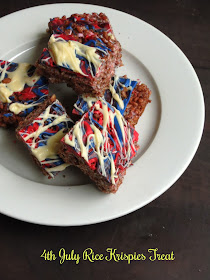 4th July Rice Krispies Treat