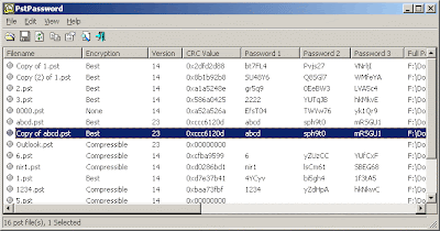 PST password crack