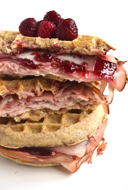 Monte Cristo Waffle Sandwich