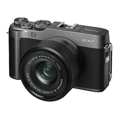 Combo máy ảnh Fujifilm X-A7 kèm ống kính kit XC 15-45 - Hàng chính hãng