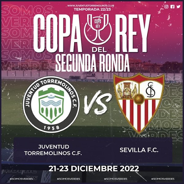 Al Juventud de Torremolinos le toca el Gordo en Copa: jugará ante el Sevilla