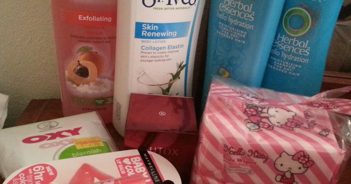 Blogger Girl: St. Ives, Herbal essences, Nutox Oxyfusion 