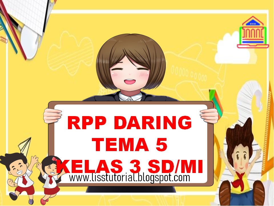 RPP Daring 1 Lembar Tema 5