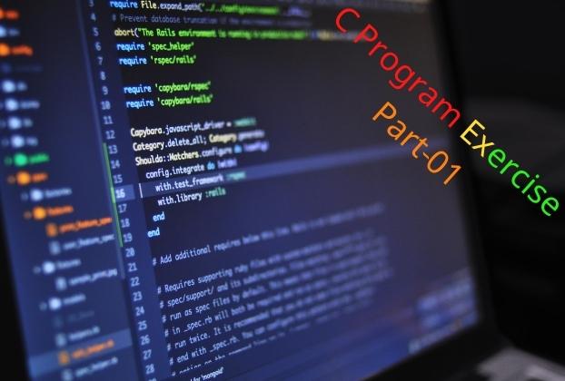 C Program Exercise Part-01