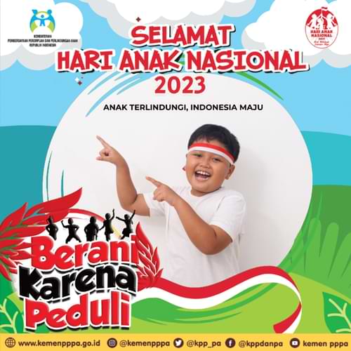 twibbon selamat hari anak nasional 2023 online