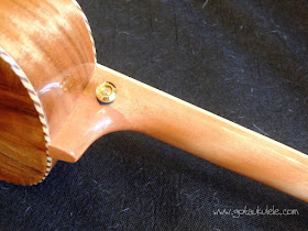 PSI-S-LEO II Tenor ukulele neck heel