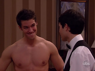 David Gregory Shirtless on One Life to Live 20100421