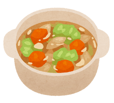 野菜スープのイラスト