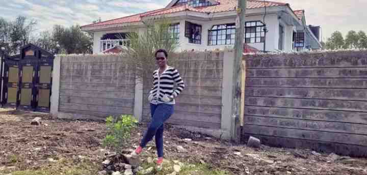 After Abandoning a Low-paying Police Career and Migrating to the Us, Cop Linda Okello Flaunts the Beautiful Property She Has Acquired in Kenya [PHOTO]