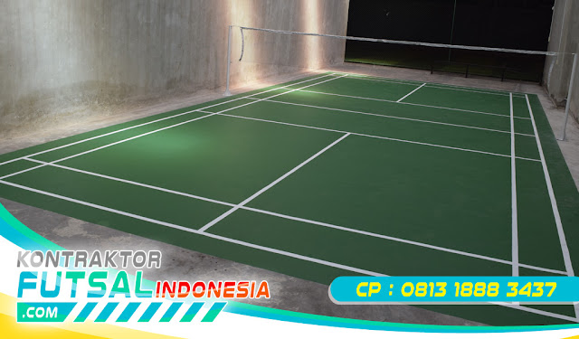  Cat  Lantai  Lapangan  Badminton Akrilik Dengan Kualitas 