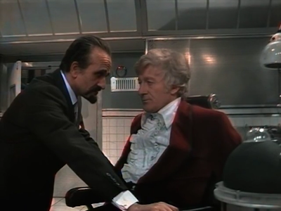 The Master pressures the Doctor into helping him control the dangerous Keller Machine.