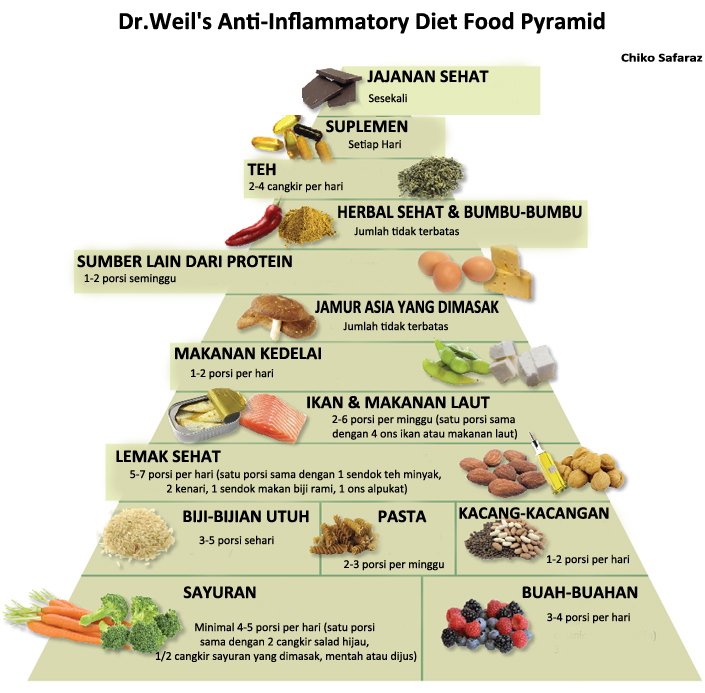 Diet Sehat Mudah dan Bebas dari Penyakit Dr.Weil s Anti 